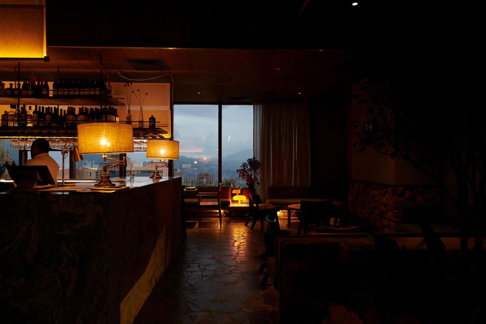 Novotel Medellin El Tesoro Ngoại thất bức ảnh Interior of the restaurant